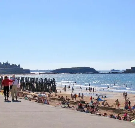 شقة St Malo Bel Pres Gare Du Sillon Parking Prive *